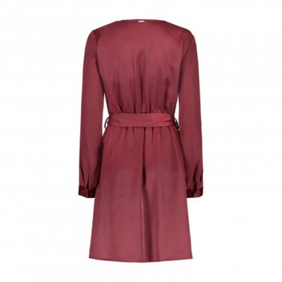 Vestido Mulher curto bordô Liu Jo Vestido Mulher curto bordô Liu Jo