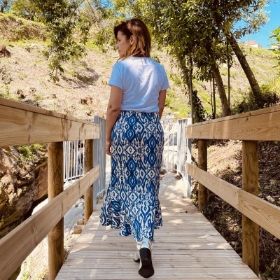 Miss You mulher t-shirt branca