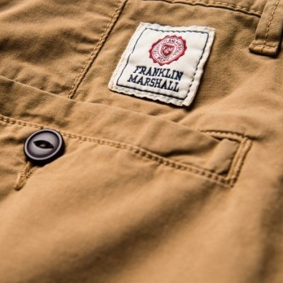 Calção chino camel Franklin & Marshall