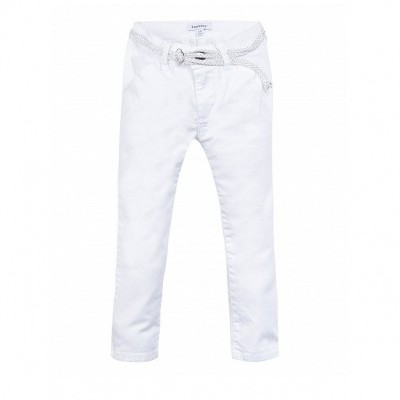 Calça branca de sarja 3Pommes