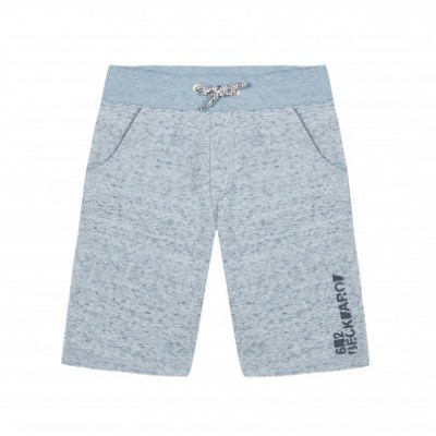 Calção de malha cinza claro desportivo Beckaro