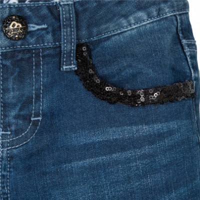 Jeans de lavagem escura Beckaro