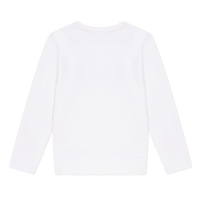 Sweat branca Ciao 3Pommes