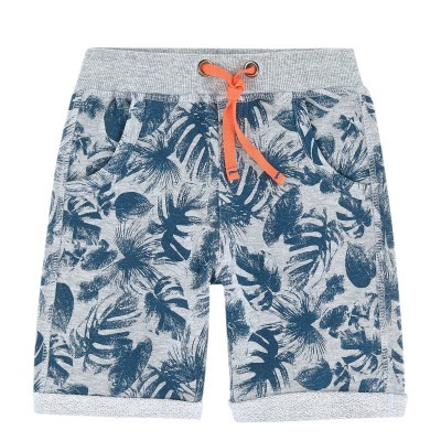 Calção desportivo padrão folhas 3Pommes