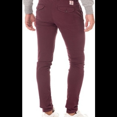 Calça de sarja bordo Franklin & Marshall