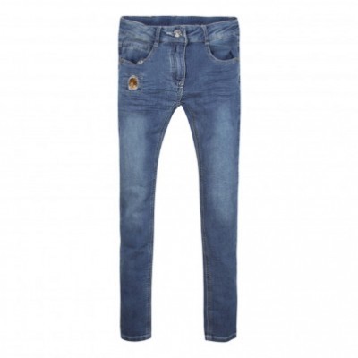 Calça de ganga azul com lantejoulas 3Pommes