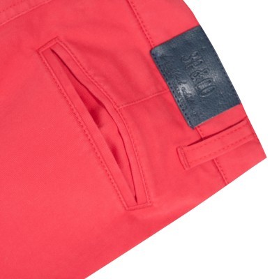 Calção chino vermelho 3Pommes