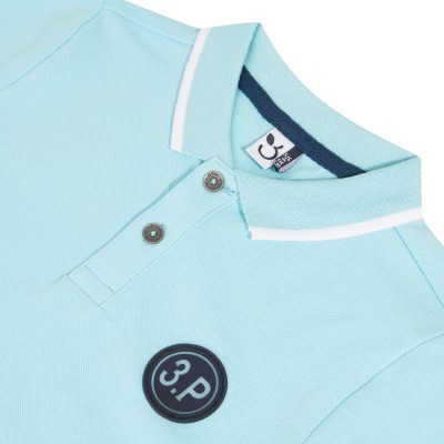 Polo azul 3Pommes
