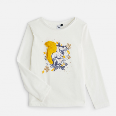 Camisola cru 3Pommes