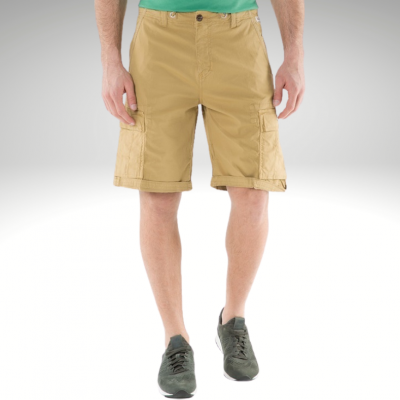 Calção bege com bolsos Franklin & Marshall