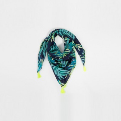 Lenço padrão floral Catimini