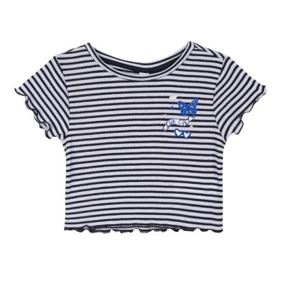 Crop top listras 3Pommes