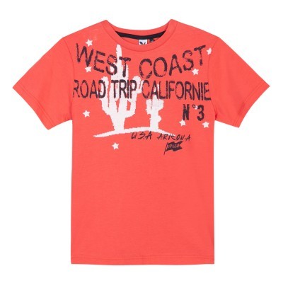 T-shirt laranja 3Pommes