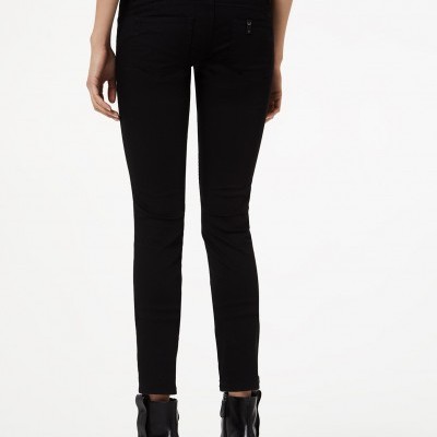 Calça preta cintura alta Liu Jo
