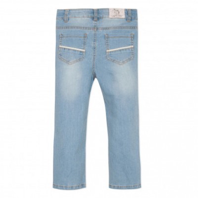 Calça de ganga corte reto 3Pommes