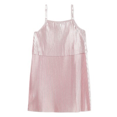 Vestido rosa plissado 3Pommes