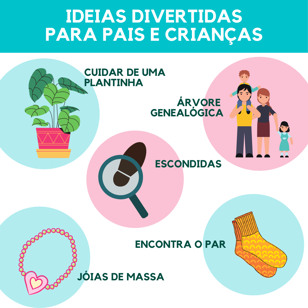 25 ideias criativas para pais e crianças