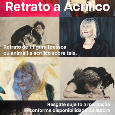 Vale Nº11 - Retrato Figurativo a Acrílico