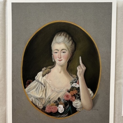 Print A3 - Edição limitada de A Dama do Pirete