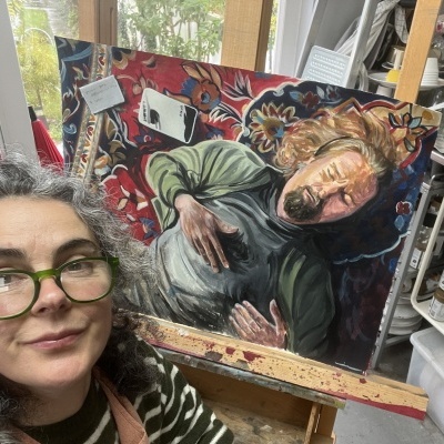 Dude, listening to Susie Q.