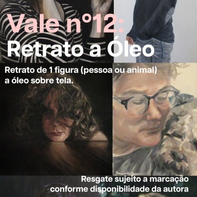 Vale Nº12 - Retrato Figurativo a Óleo