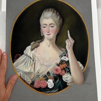 Print 30x40 - Edição limitada de A Dama do Pirete