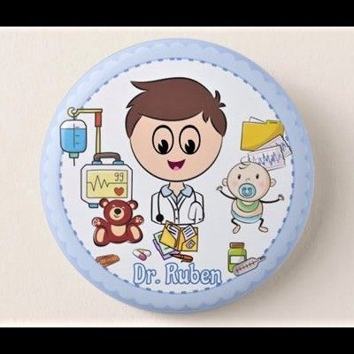 Crachá Médico/a Pediatra
