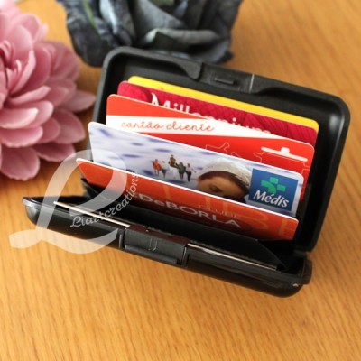 Porta-cartões " Padrinho gosto de ti daqui até à lua"