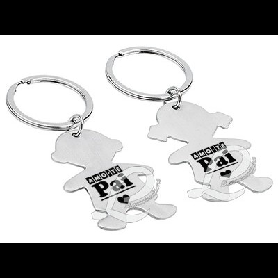 Porta-Chaves Menino(a)  c/ Gravação "Amo-te Pai"