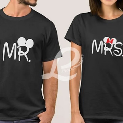 T-shirt  Namorados MR / MRS