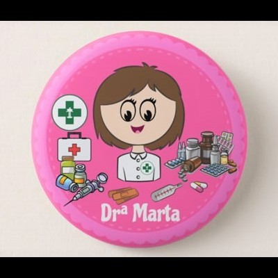 Crachá Farmacêutico/a