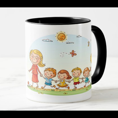 Caneca "Obrigado por nos ajudares a crescer felizes" Caneca "Obrigado por nos ajudares a crescer felizes"