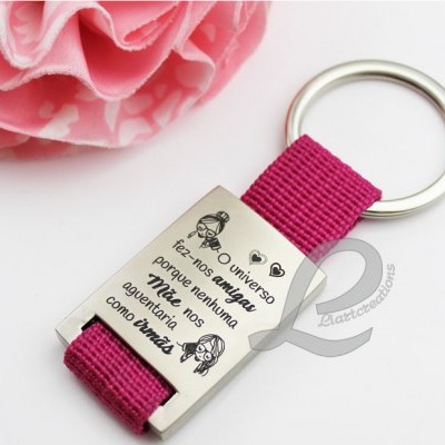 Porta-Chaves "O universo fez-nos amigas"