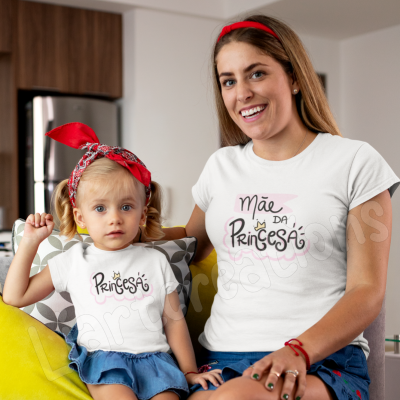 Conjunto T-shirt Mãe + Filho(a)