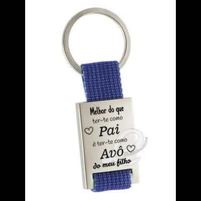 Porta-Chaves "Melhor que ter-te como Pai é... "