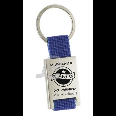 Porta-Chaves "O melhor avô do mundo é o meu claro :)"