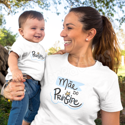Conjunto T-shirt Mãe + Filho(a)