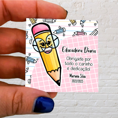 Íman em Cerâmica  Obrigada por todo o carinho e dedicação!"