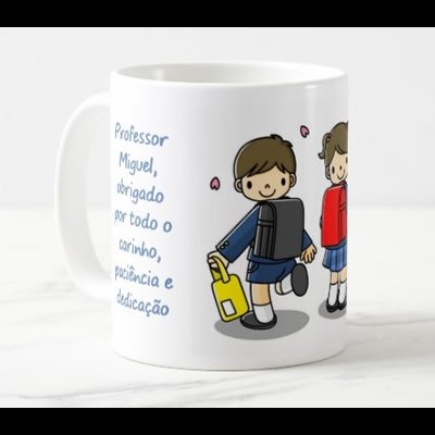 Caneca "Professor (Nome) , obrigado por todo o carinho, paciência e dedicação" Caneca "Professor (Nome) , obrigado por todo o carinho, paciência e dedicação"