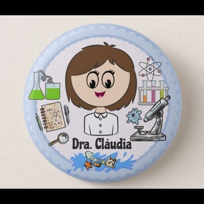 Crachá Bióloga/o Marinha