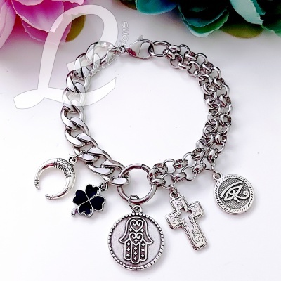 Pulseira "Amuletos da Sorte"