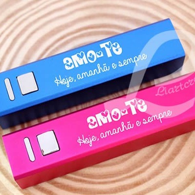 Powerbank ""Amo-te Hoje, amanhã e sempre""