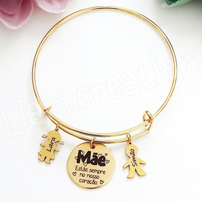 Escrava "Mãe, estás sempre no nosso coração"