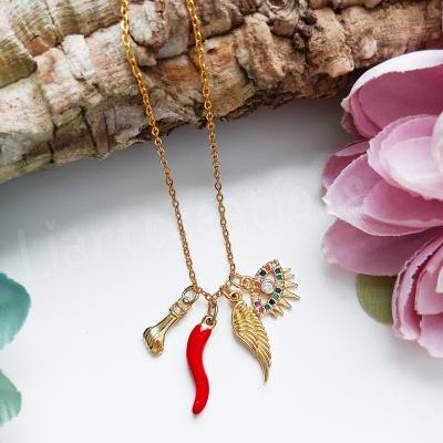 Fio amuletos sorte/proteção