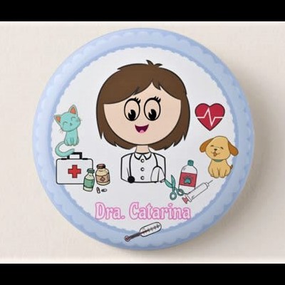 Crachá Veterinário/a