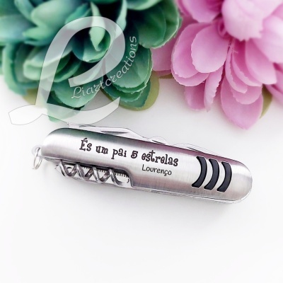 Canivete multifunções "És um Pai 5 estrelas"