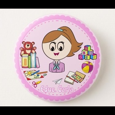 Crachá Educadora/ Auxiliar