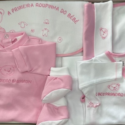 Conjunto Primeira Roupinha 'Ursinho'