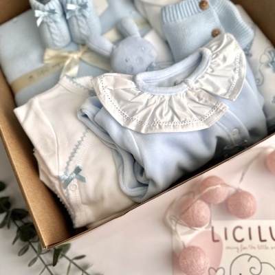 Conjunto Babybox Licilu Azul Conjunto Babybox Licilu Azul