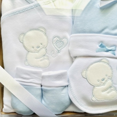 Conjunto de interiores coração/ursinho